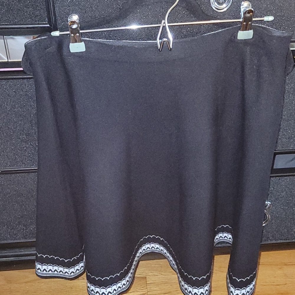 Black Skater skirt